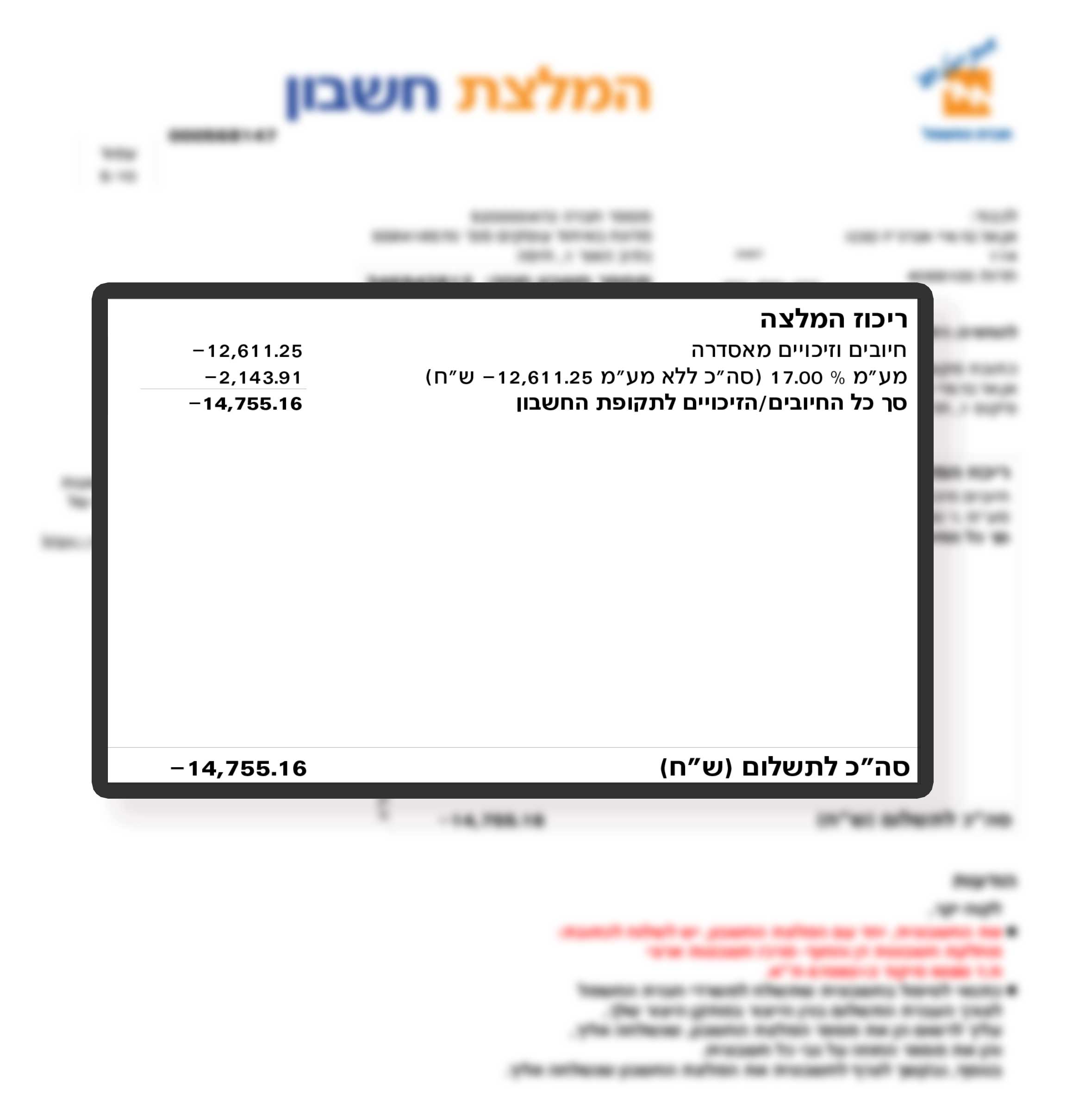 Itzhak from Hasharon district earned NIS 14,755 from the electric company in July, 2022